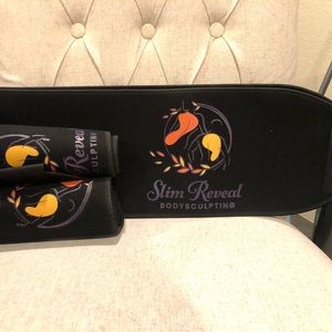 Neoprene sweat and slimming waist belt